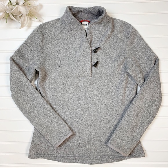The North Face Sweaters - The North Face | Heather Gray Pullover | Medium